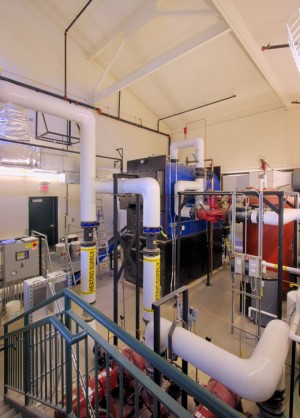 Merrimack Valley High School Wood Chip Plant Boiler Room; Penaco Merrimack Valley High School Wood Chip Plant Boiler Room