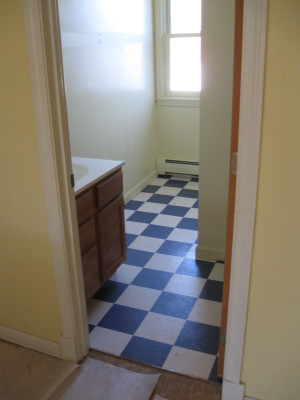 Upstairs Bathroom Before